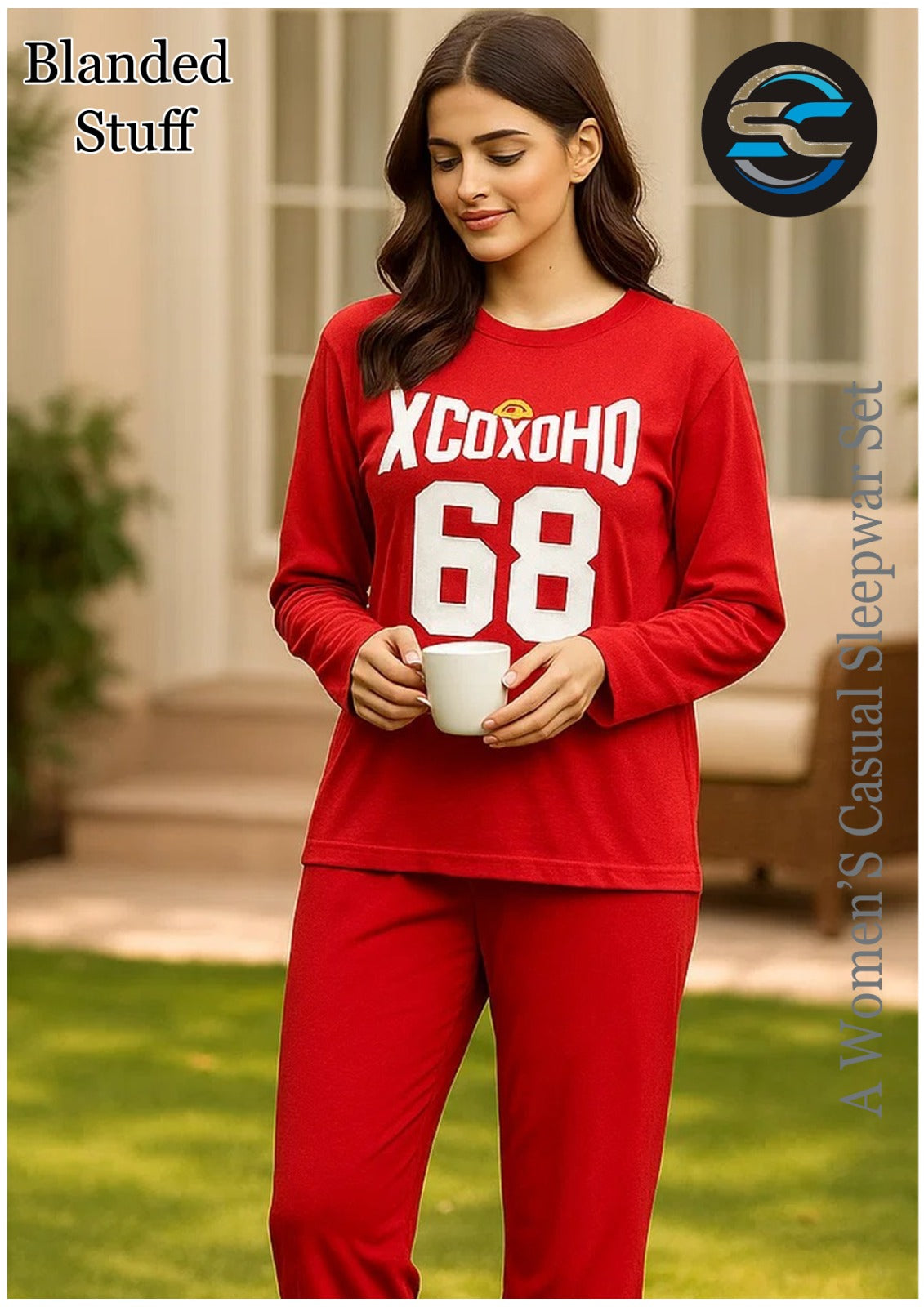 Soft Silk Nightwear Set – Comfortable Women's Sleepwear