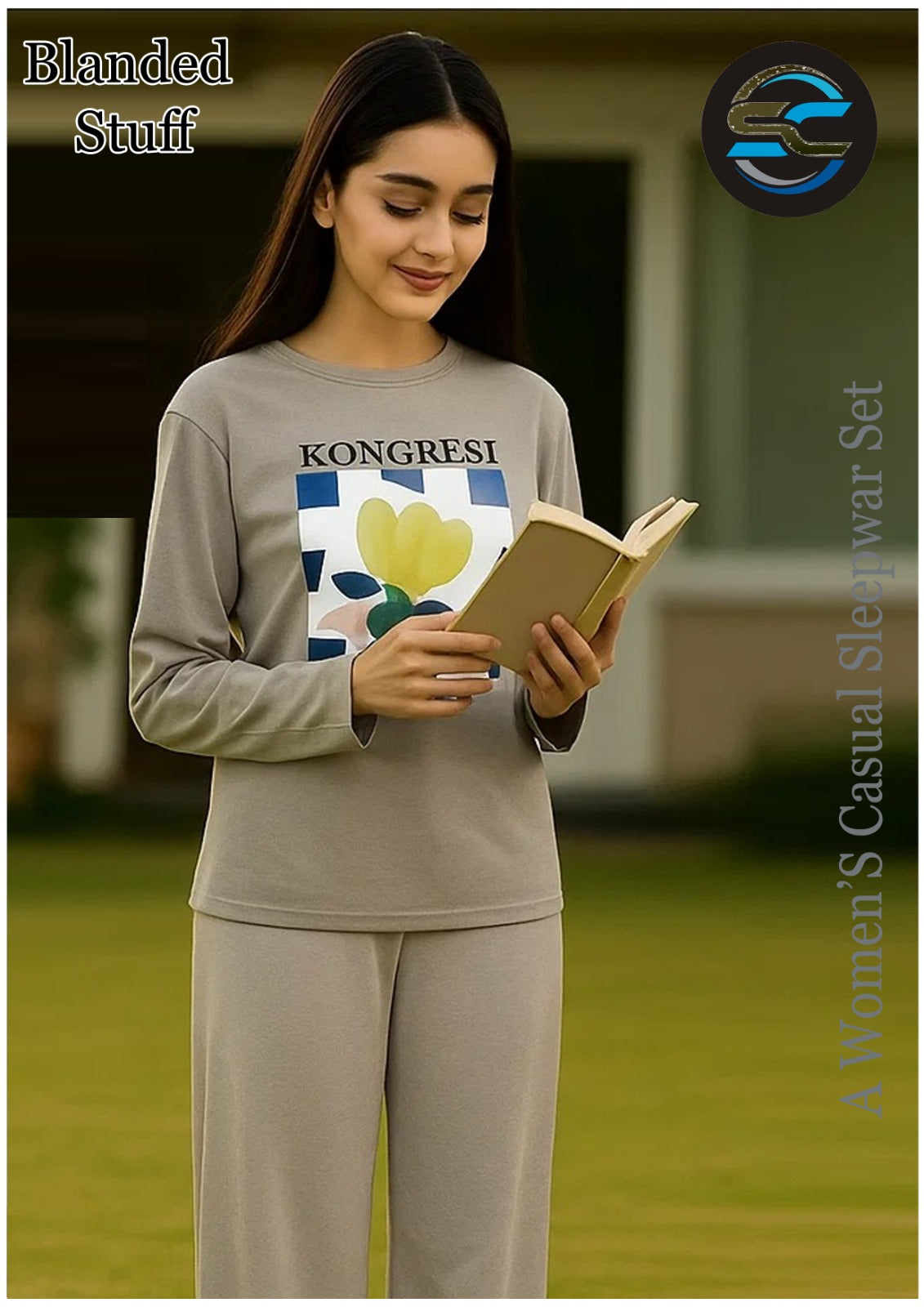 Soft Silk Nightwear Set – Comfortable Women's Sleepwear