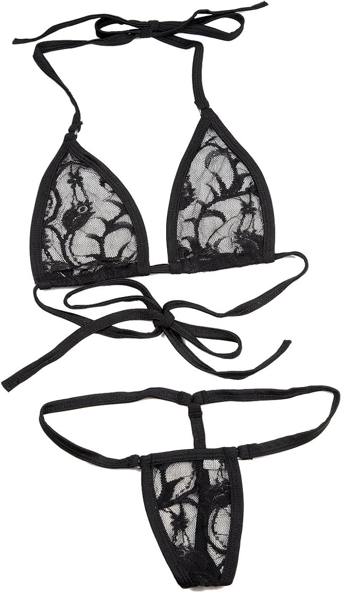 Chic Net Bikini – Breathable & Alluring Lingerie Set